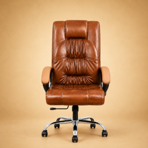Dark Brown High-Back Executive Office Chair